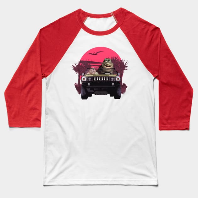 The Sinclair Driving the Boomer-Mobile Baseball T-Shirt by dogeandpepe